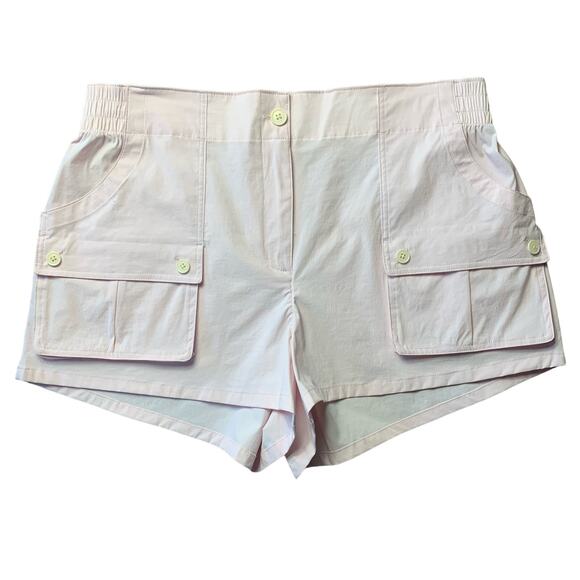 NWT J. Crew Pink Patch Pocket Paddle Shorts Size Large - Picture 3 of 7